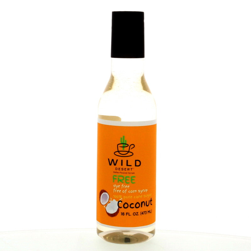 Wild Desert Dye-FREE Coffee Syrup | Coconut