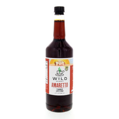 Wild Desert coffee syrup pure cane sugar amaretto.