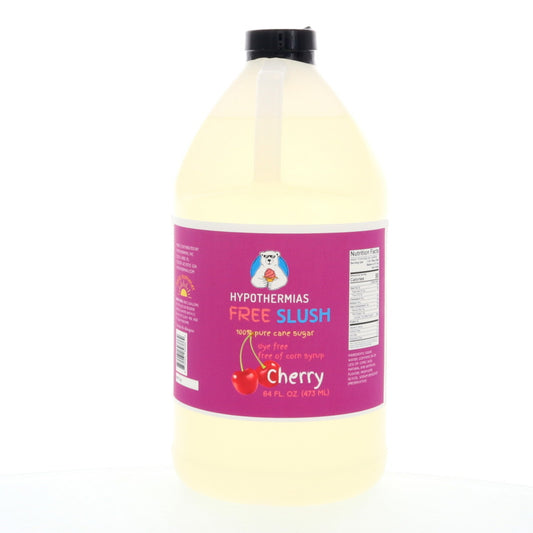 Cherry Hypothermias Dye-FREE Slush Syrup | 100% Pure Cane Sugar