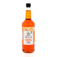 Wild Desert 100% pure cane sugar coffee syrup in pumpkin flavor 32 Fl Oz.