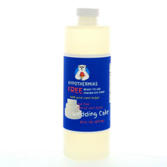 Wedding Cake Hypothermias Dye-FREE Shaved Ice & Snow Cone Syrup | 100% Pure Cane Sugar